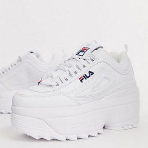 FILA PLATFORM WEDGE. US 7 (fits like 6.5)